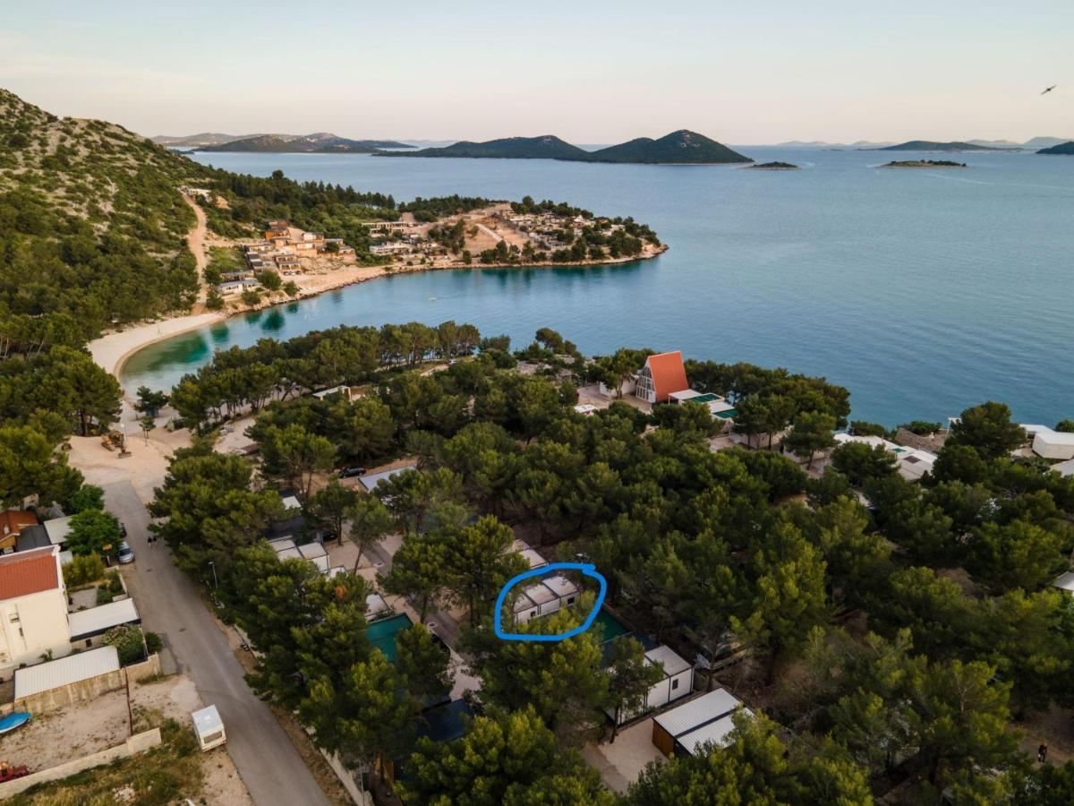 Luxury Mobile Home Pretty Green - Premium - Oaza Mira Resort -50 M From The Beach Drage Exterior photo